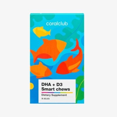 DHA+D3 Smart Chews Корал Клаб